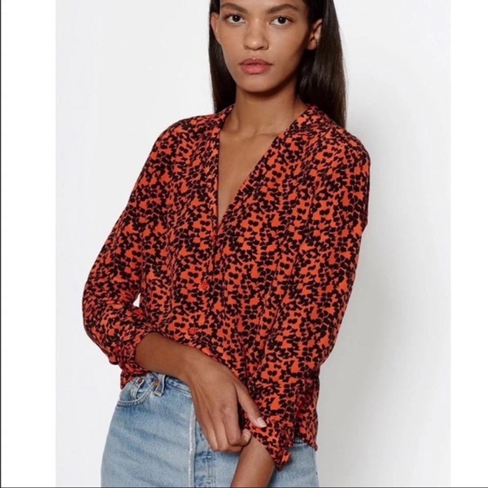 Equipment Adalyn Silk Blouse